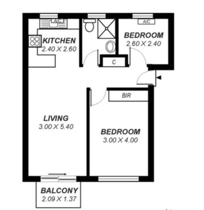 Apartment Luxurious Front With Ocean View Balcony *